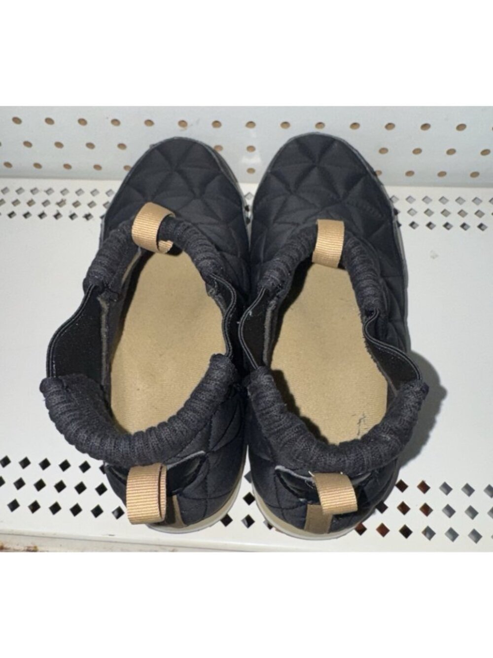 Teva Ember Mid Womens Slip On Camping Quilted Ankle Booties Boots Size 10 Black - Picture 2 of 8